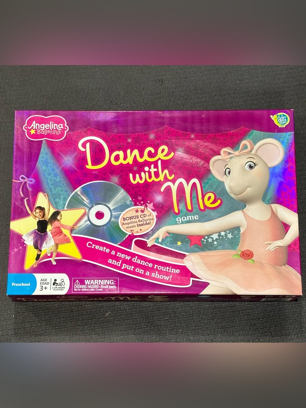 Angelina Ballerina Dance With Me Game - Like New / Never Used